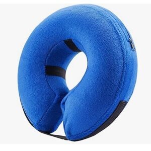 BENCMATE Inflatable Soft
Dog & Cat Cone Collar Alternative. Blue. XL. New.